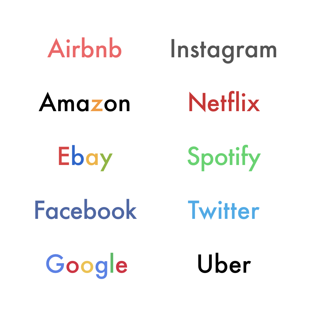 Tech Company Logos